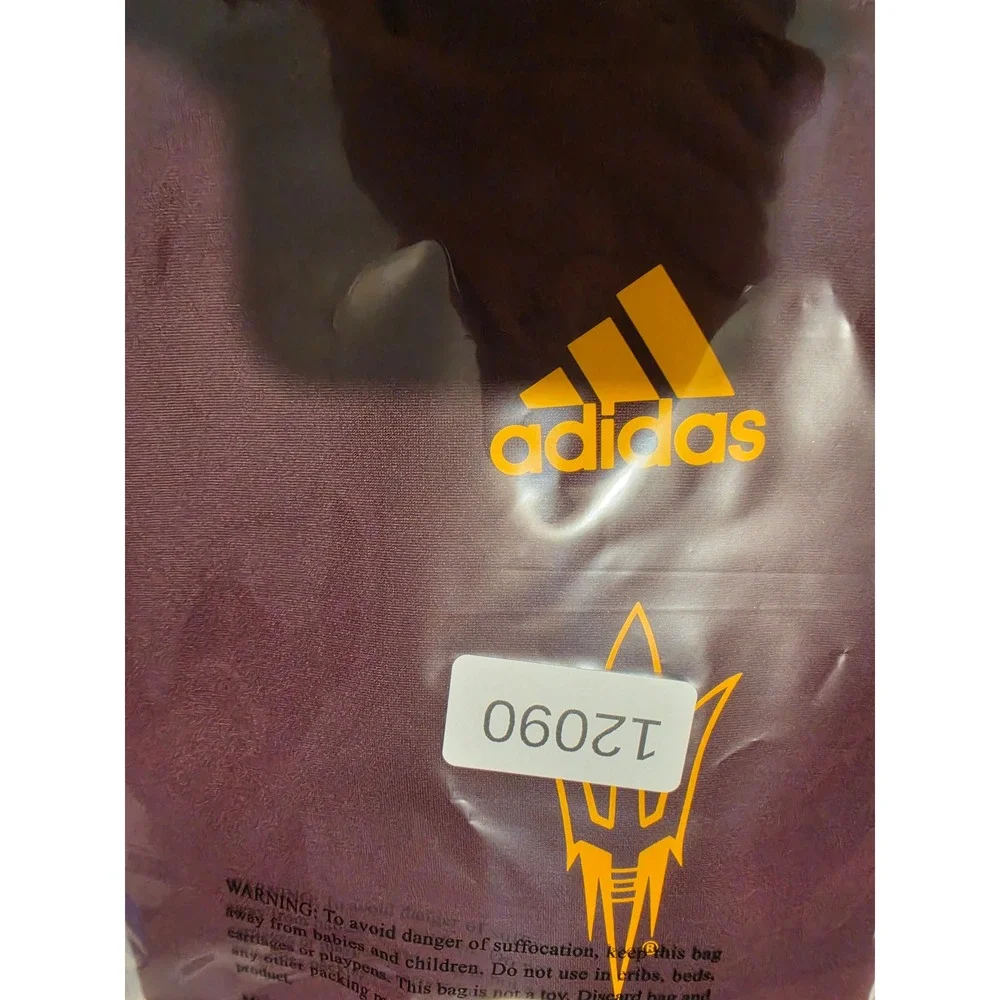 Adidas Hoodie Mens Medium Maroon Arizona State Sun Devils Pullover H53237
